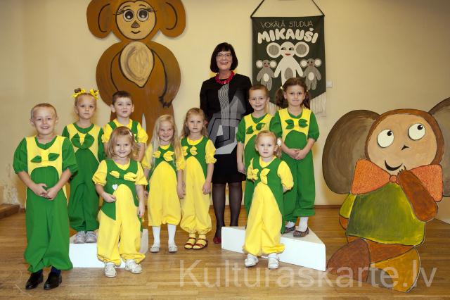 Bērnu vokālā studija "Mikauši" - 2-4 gadīgo grupa